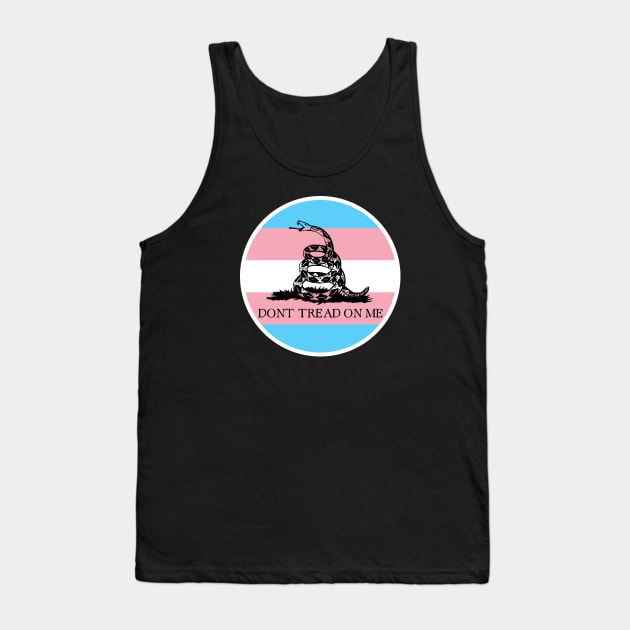 Transgender Gadsden Flag Tank Top by Shared Reality Shop